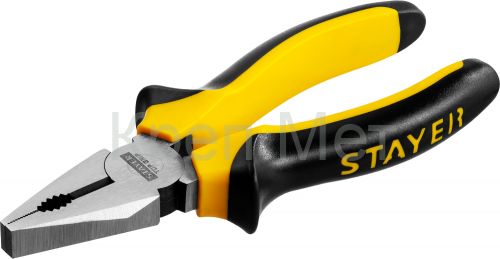 STAYER TOPGrip, 160 мм, комбинированные плоскогубцы (2205-1-16)