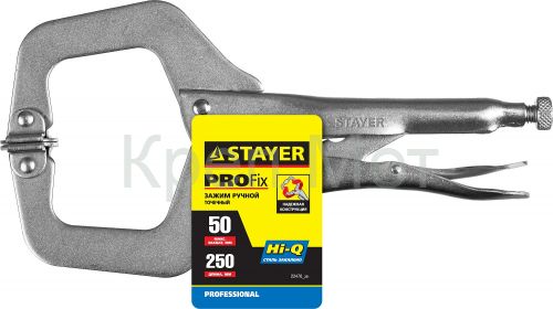 STAYER Type-C, 280 мм, зажимные клещи (22476)