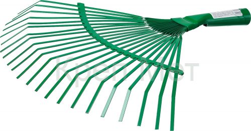 РОСТОК PB-22L, 385 х 450 мм металлические, пластинчатые, без черенка, веерные грабли (39621)