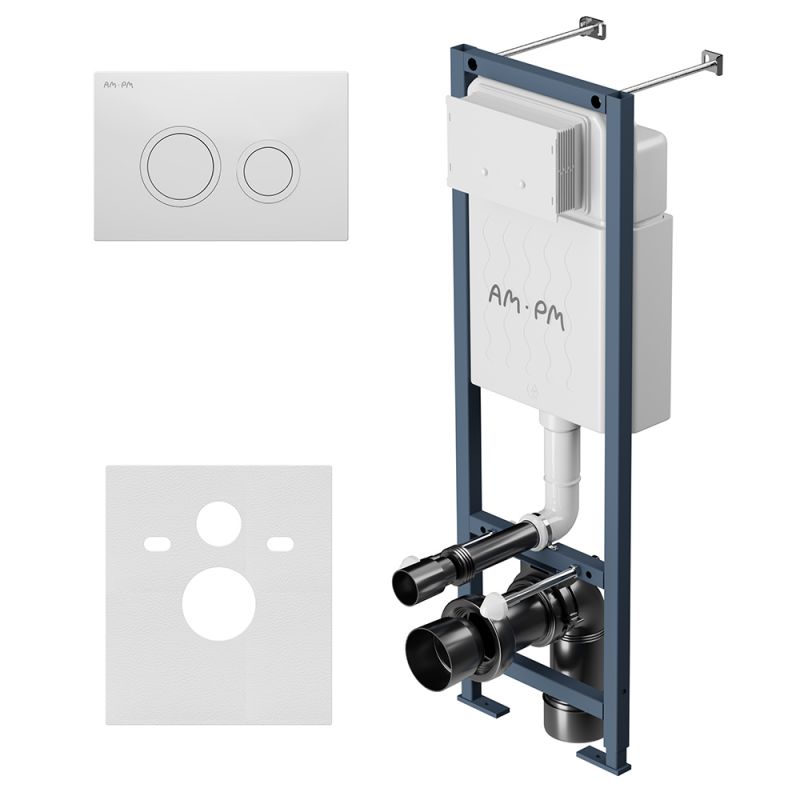 Инсталляция для подвесного унитаза с клавишей ErgoFit L AM.PM ErgoFit I012711.0101