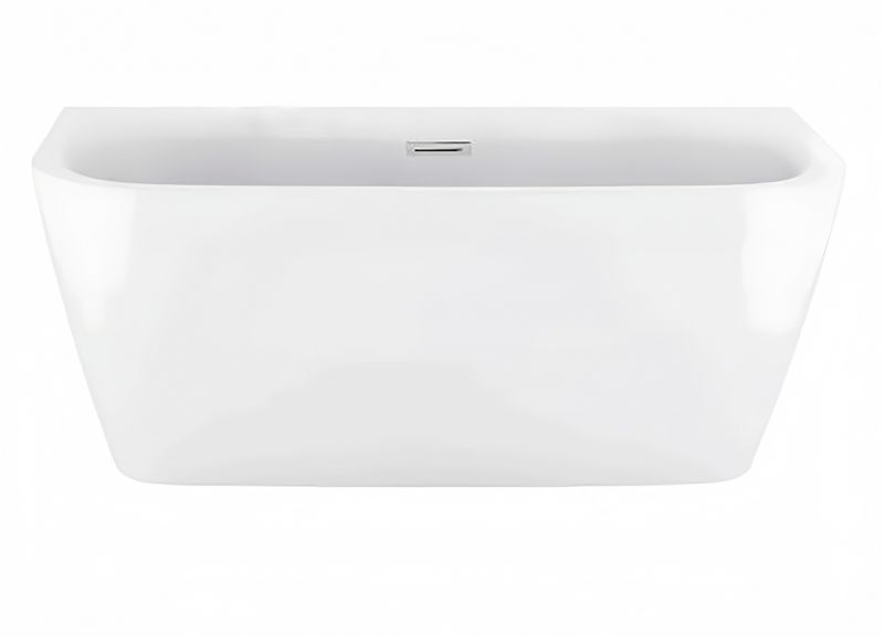 Ванна акриловая, пристенная, AQUATEK АЛТЕЯ в цвете белый глянцевый AQ-123778