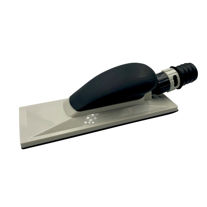 Expert Плоский шлифок 114мм*228мм, с пылеотводом Multihole, серый.