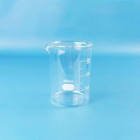 Стакан лабораторный низкий 5drops Н-1-300, 300 мл, стекло Boro 3.3, градуированный