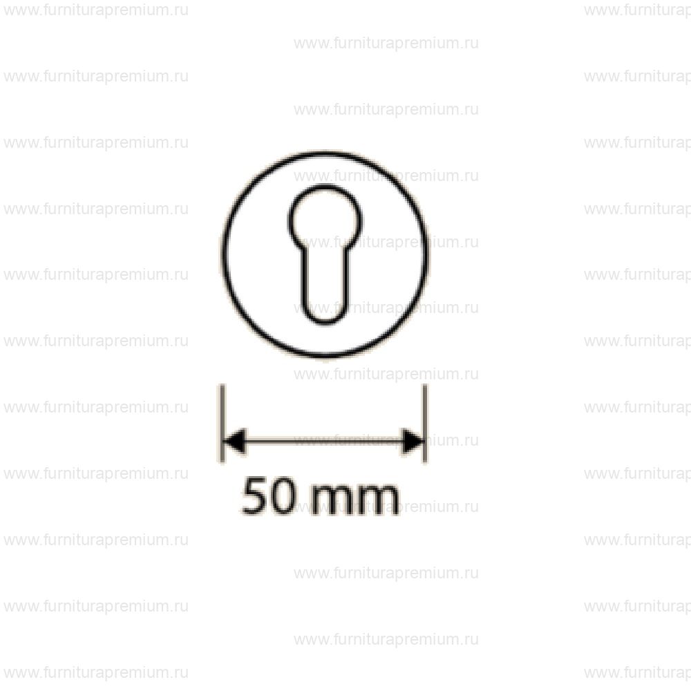 Накладка на замок с цилиндром Linea Cali 027 YALE