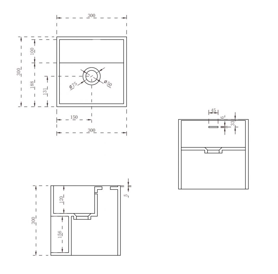 Тумба с раковиной ABBER Stein AS2639 подвесная, белая матовая ФОТО