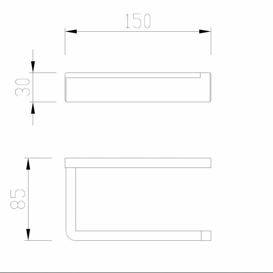 Бумагодержатель ABBER Westen AA1731 хром ФОТО