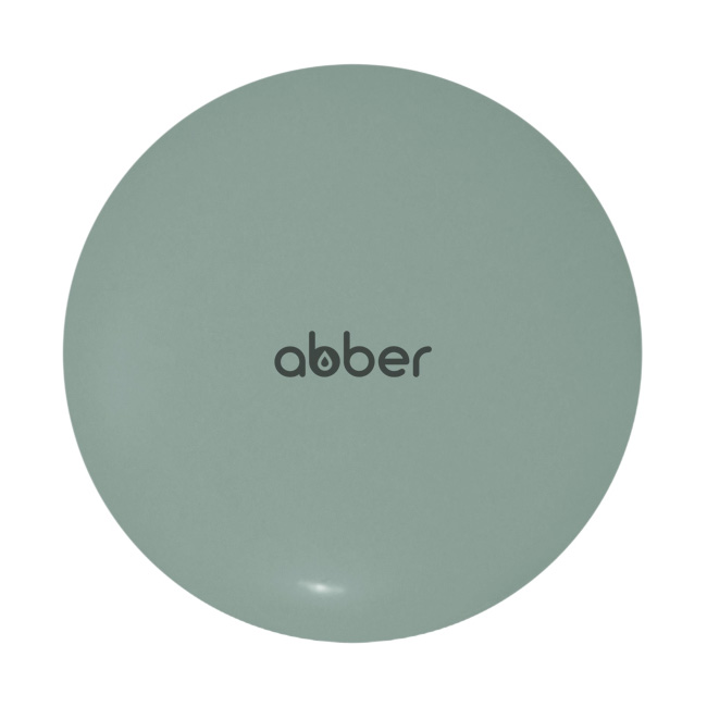 Изображение Накладка на слив для раковины ABBER AC0014MCG светло-зеленая матовая, керамика