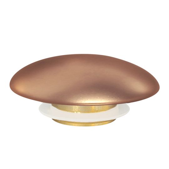 Накладка на слив для раковины ABBER AC0014MRG розовое золото матовое, керамика схема 3