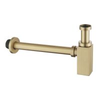 Сифон для раковины ABBER AF0031G золото матовое схема 1