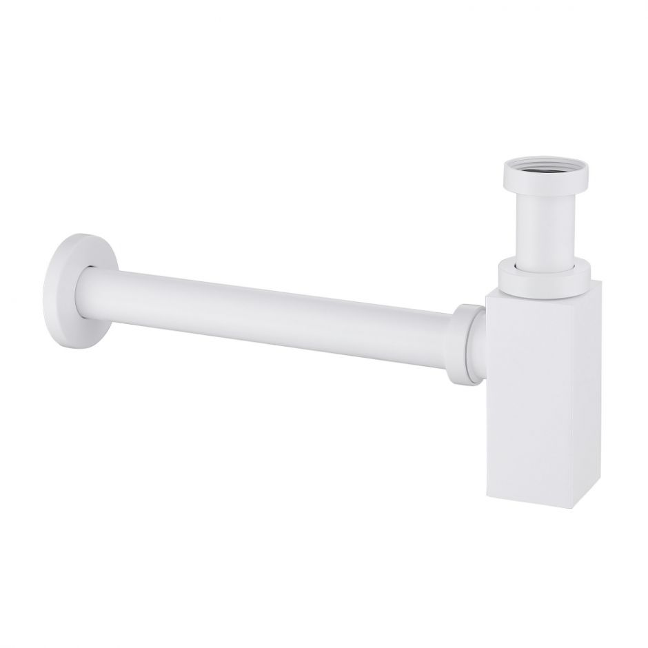 Изображение Сифон для раковины ABBER AF0031W белый матовый