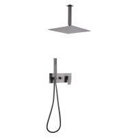 Душевая система ABBER Daheim AF8221NG скрытого монтажа без излива, никель схема 1