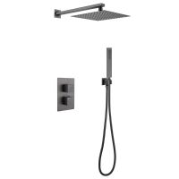 Душевая система ABBER Daheim AF8251NG скрытого монтажа без излива, термостат, никель схема 1 Душевая система ABBER Daheim AF8251NG скрытого монтажа без излива, термостат, никель схема 1