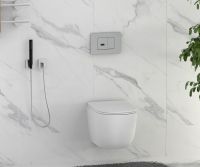 Кнопка смыва сенсорная ABBER AC0122S хром глянцевый схема 4