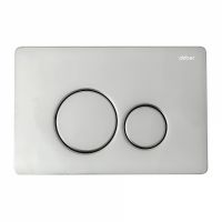 Кнопка смыва ABBER AC0121 хром глянцевый схема 1 Кнопка смыва ABBER AC0121 хром глянцевый схема 1