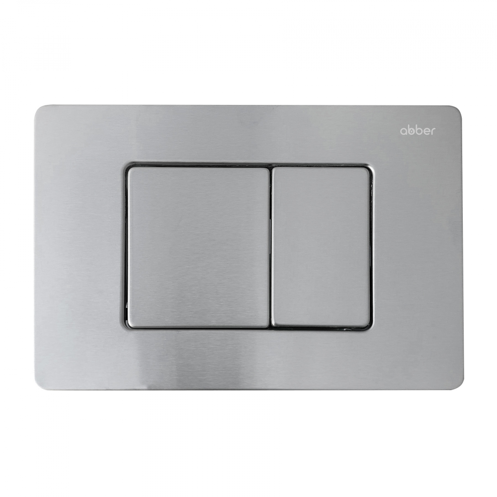 Кнопка смыва ABBER AC0120MCH матовый хром цена от 5 100 ₽ Фото Кнопка смыва ABBER AC0120MCH матовый хром