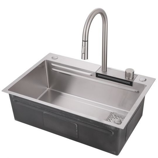 Кухонная мойка ABBER Wasser Kreis AF2194SP сатин схема 3