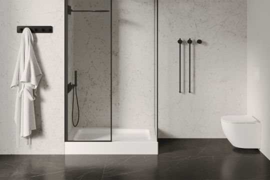 Душевой поддон ABBER AD3C139 130х90 прямоугольный, акриловый, белый схема 8