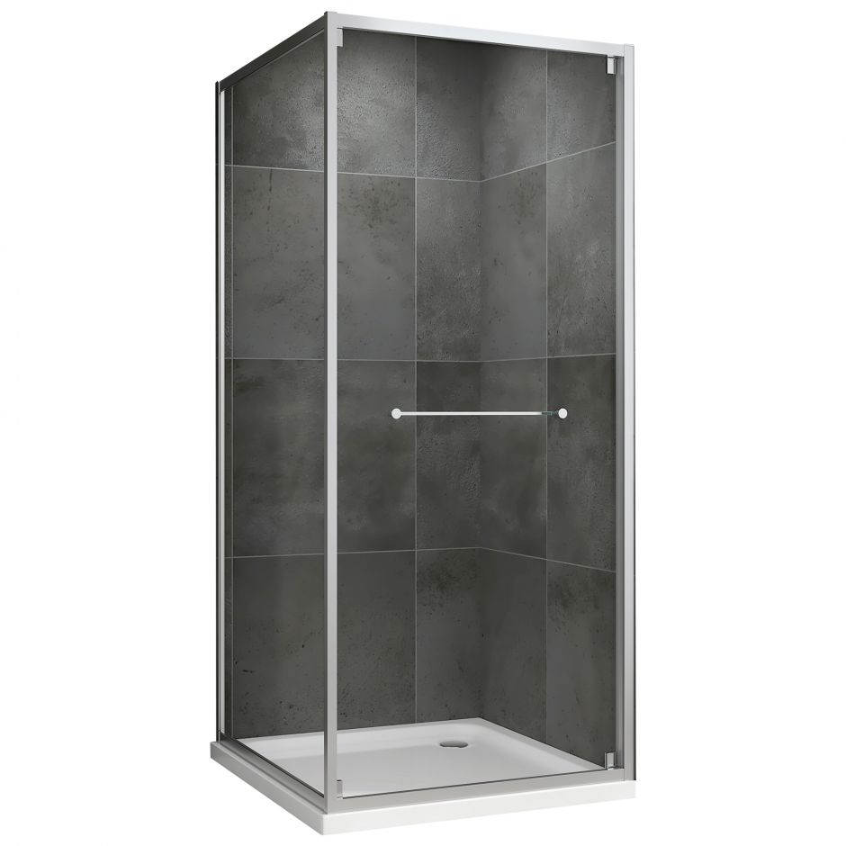 Изображение Душевой уголок ABBER Schwarzer Diamant AG0A090 90х90 см