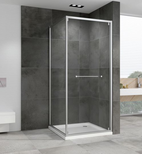 Душевой уголок ABBER Schwarzer Diamant AG0A100 100х100 см схема 3