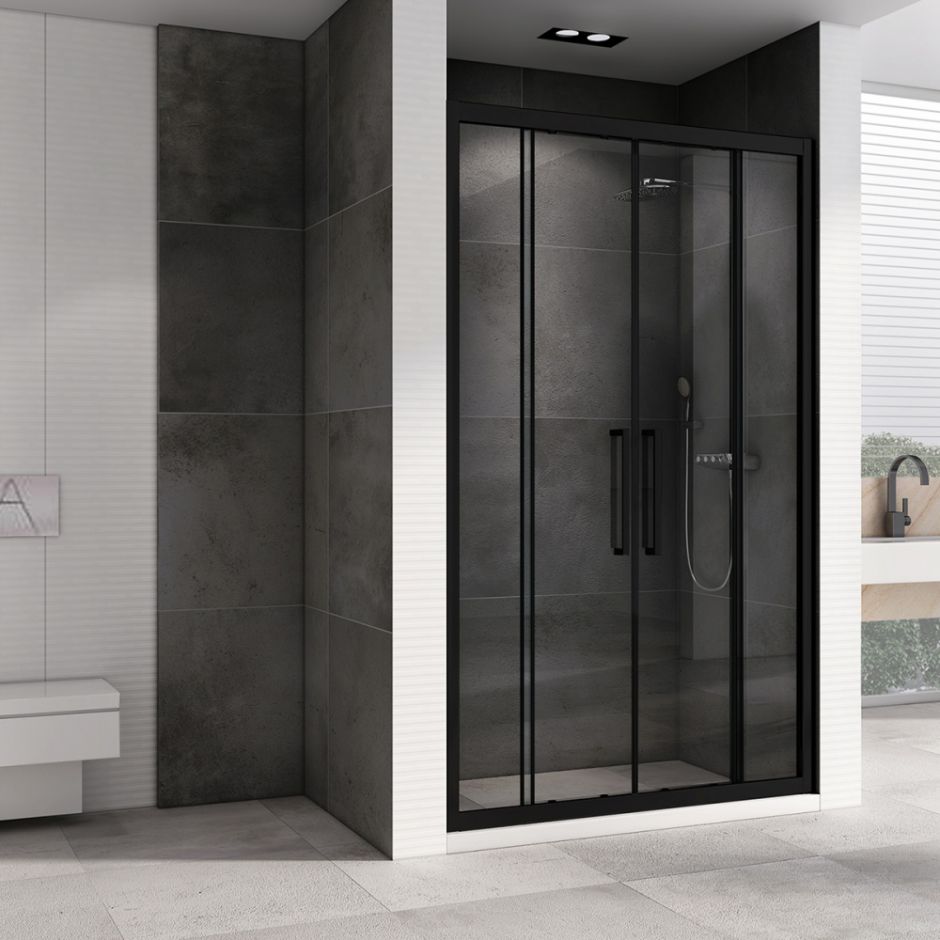 Душевая дверь ABBER Schwarzer Diamant AG33170BH 170 см ФОТО