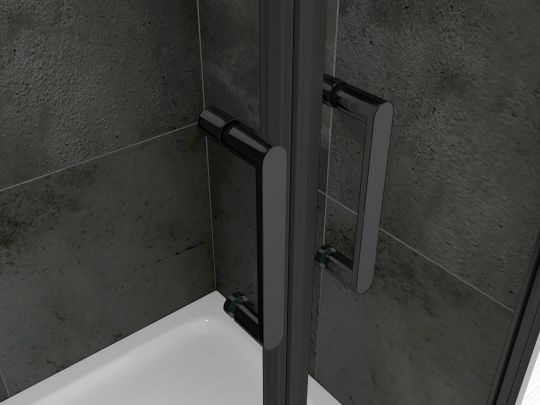 Душевая дверь ABBER Sonnenstrand AG04100BC 100 см схема 5 Душевая дверь ABBER Sonnenstrand AG04100BC 100 см схема 5