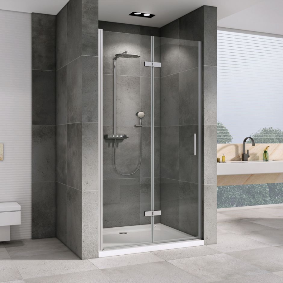 Душевая дверь ABBER Zart AG08100P 100 см ФОТО