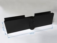 Душевая дверь ABBER Zart AG08120B 120 см схема 6