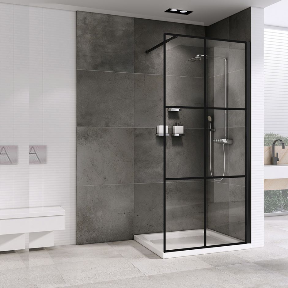 Душевая перегородка ABBER Immer Offen AG62100B8 ФОТО