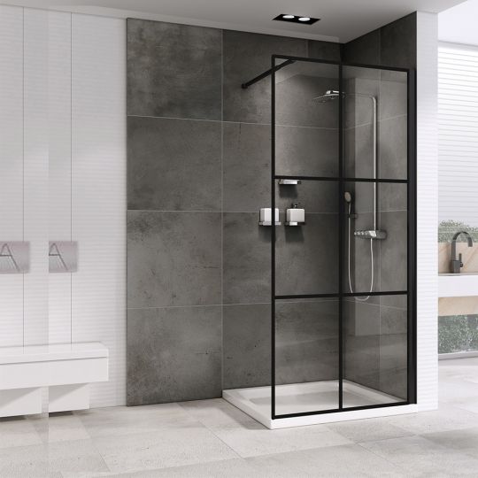 Душевая перегородка ABBER Immer Offen AG62120B схема 3 Душевая перегородка ABBER Immer Offen AG62120B схема 3