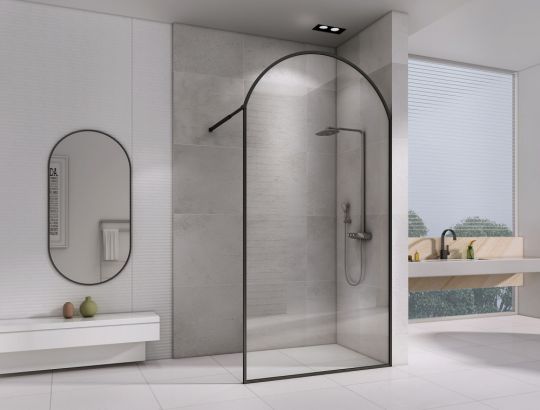 Душевая перегородка ABBER Immer Offen AG64100BN8 схема 3 Душевая перегородка ABBER Immer Offen AG64100BN8 схема 3