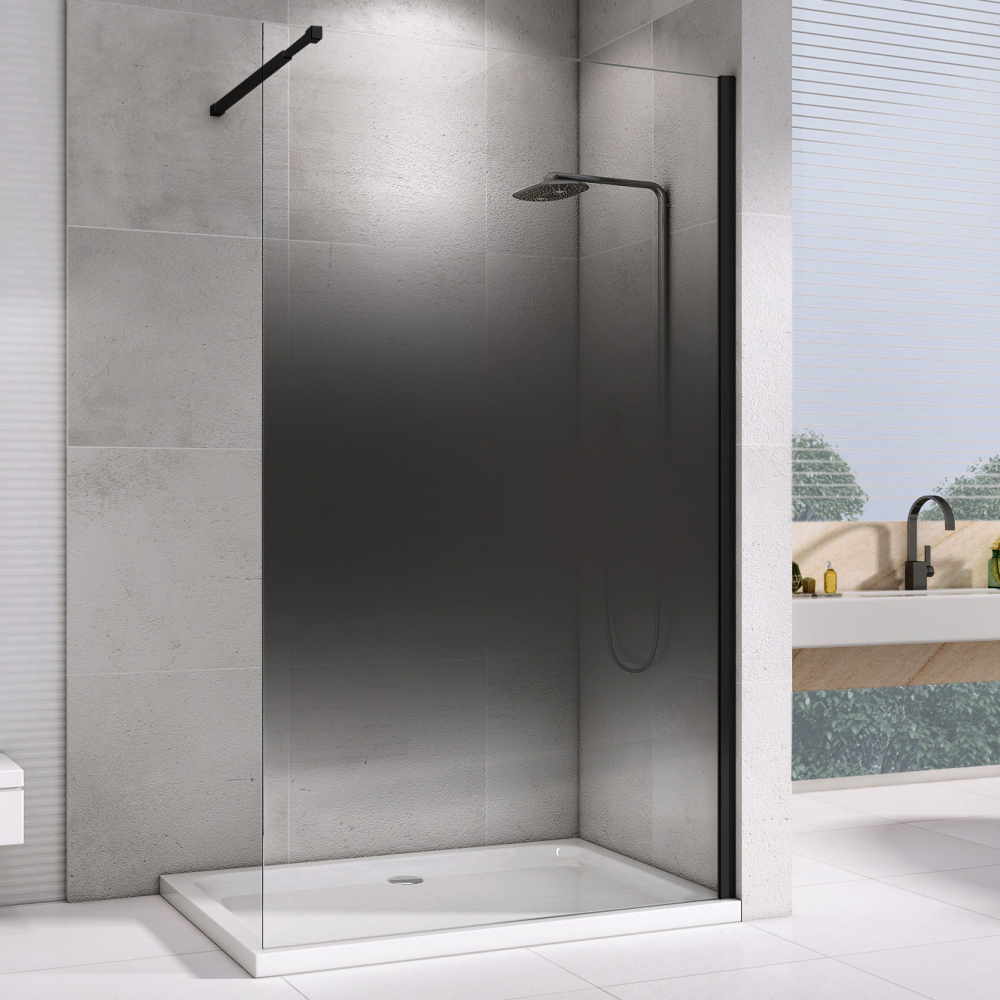 Душевая перегородка ABBER Immer Offen AG69123BS цена от 24 990 ₽ Фото Душевая перегородка ABBER Immer Offen AG69123BS