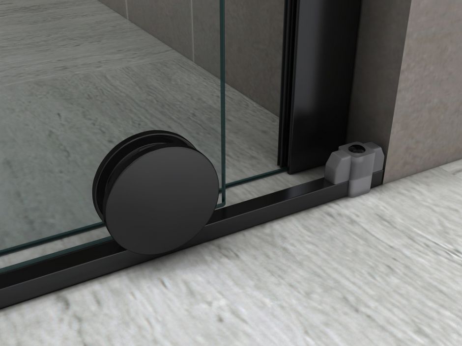 Душевая перегородка ABBER Komfort AG09100B ФОТО