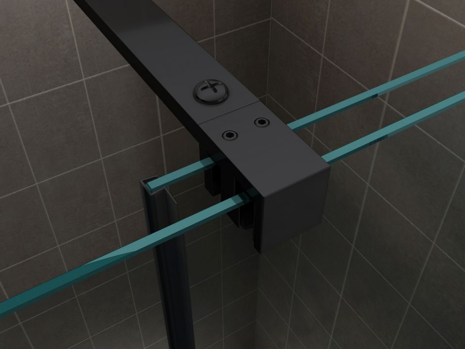 Душевая перегородка ABBER Komfort AG09100B ФОТО