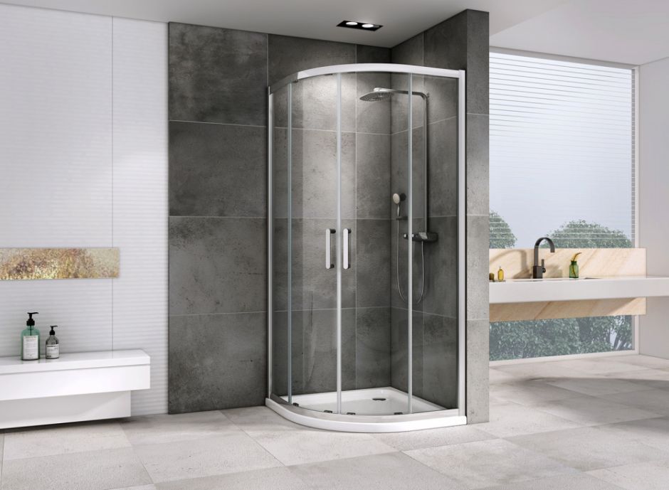 Душевой уголок ABBER Schwarzer Diamant AG01100 100х100 см ФОТО