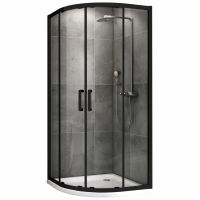 Душевой уголок ABBER Schwarzer Diamant AG01100B 100х100 см схема 1 Душевой уголок ABBER Schwarzer Diamant AG01100B 100х100 см схема 1