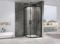 Душевой уголок ABBER Schwarzer Diamant AG01100B 100х100 см схема 3 Душевой уголок ABBER Schwarzer Diamant AG01100B 100х100 см схема 3
