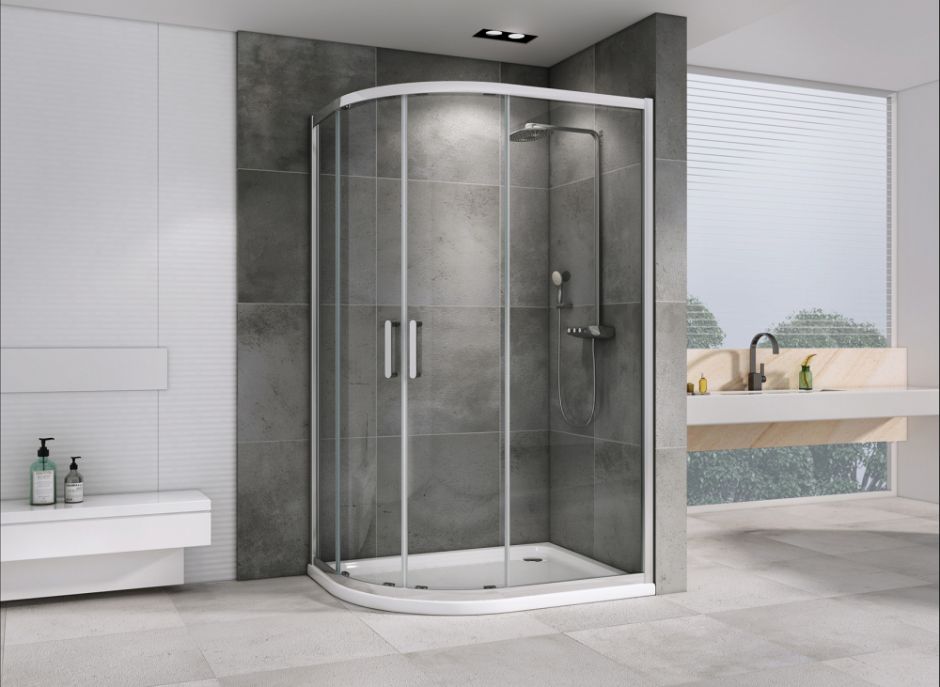 Душевой уголок ABBER Schwarzer Diamant AG01190 100х90 см ФОТО