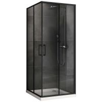 Душевой уголок ABBER Schwarzer Diamant AG02080B5 80х80 см схема 1