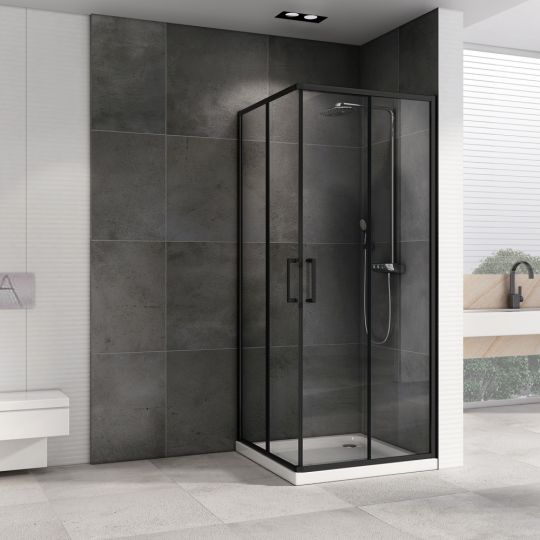 Душевой уголок ABBER Schwarzer Diamant AG02080B5 80х80 см схема 3