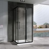 Душевой уголок ABBER Schwarzer Diamant AG02100BH-S100B 100х100 см схема 3