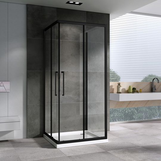 Душевой уголок ABBER Schwarzer Diamant AG02100BH-S100B 100х100 см схема 3