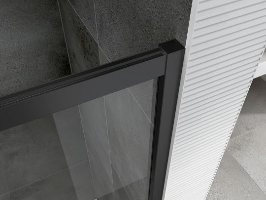 Душевой уголок ABBER Schwarzer Diamant AG30100BH-S100B-S100B 100х100 см схема 9