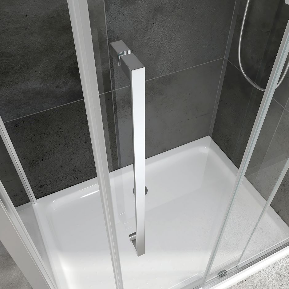 Душевой уголок ABBER Schwarzer Diamant AG30100H-S85-S85 100х85 см ФОТО