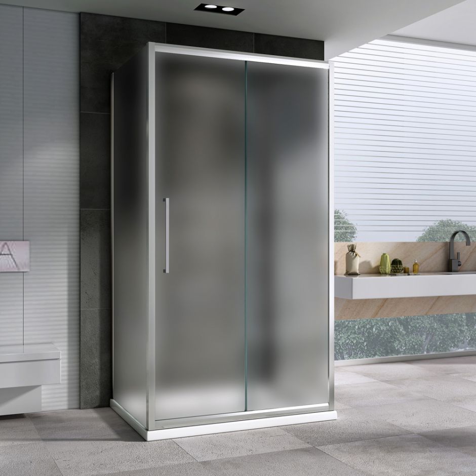 Душевой уголок ABBER Schwarzer Diamant AG30100MH-S85M-S85M 100х85 см ФОТО