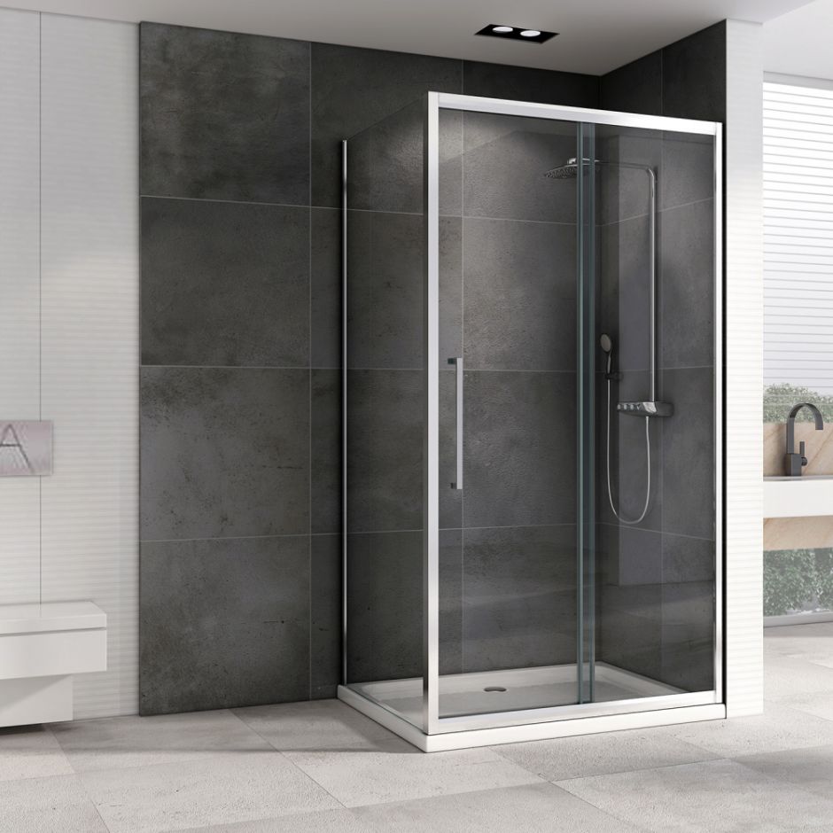 Душевой уголок ABBER Schwarzer Diamant AG30110H-S80 110х80 см ФОТО