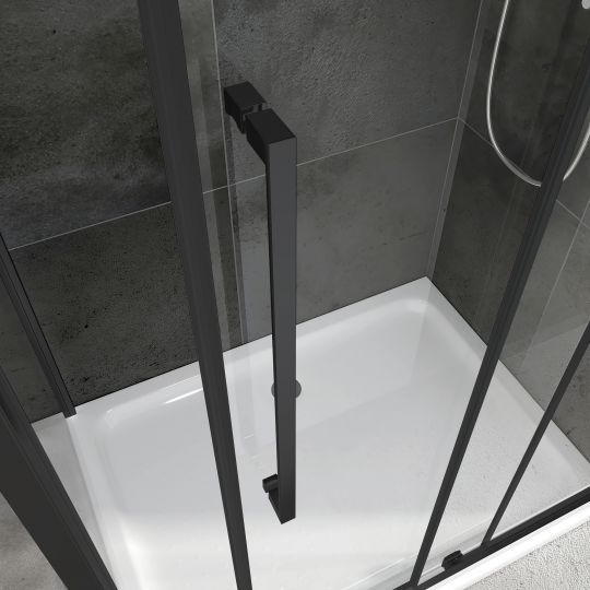 Душевой уголок ABBER Schwarzer Diamant AG30140BH-S100B-S100B 140х100 см схема 8