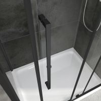 Душевой уголок ABBER Schwarzer Diamant AG30140BH-S50B 140х50 см схема 8