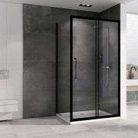 Душевой уголок ABBER Schwarzer Diamant AG30150BH-S60B 150х60 см схема 3