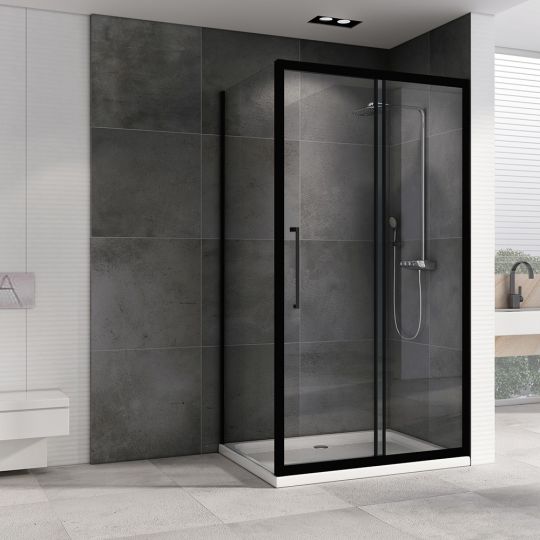 Душевой уголок ABBER Schwarzer Diamant AG30150BH-S90B 150х90 см схема 3