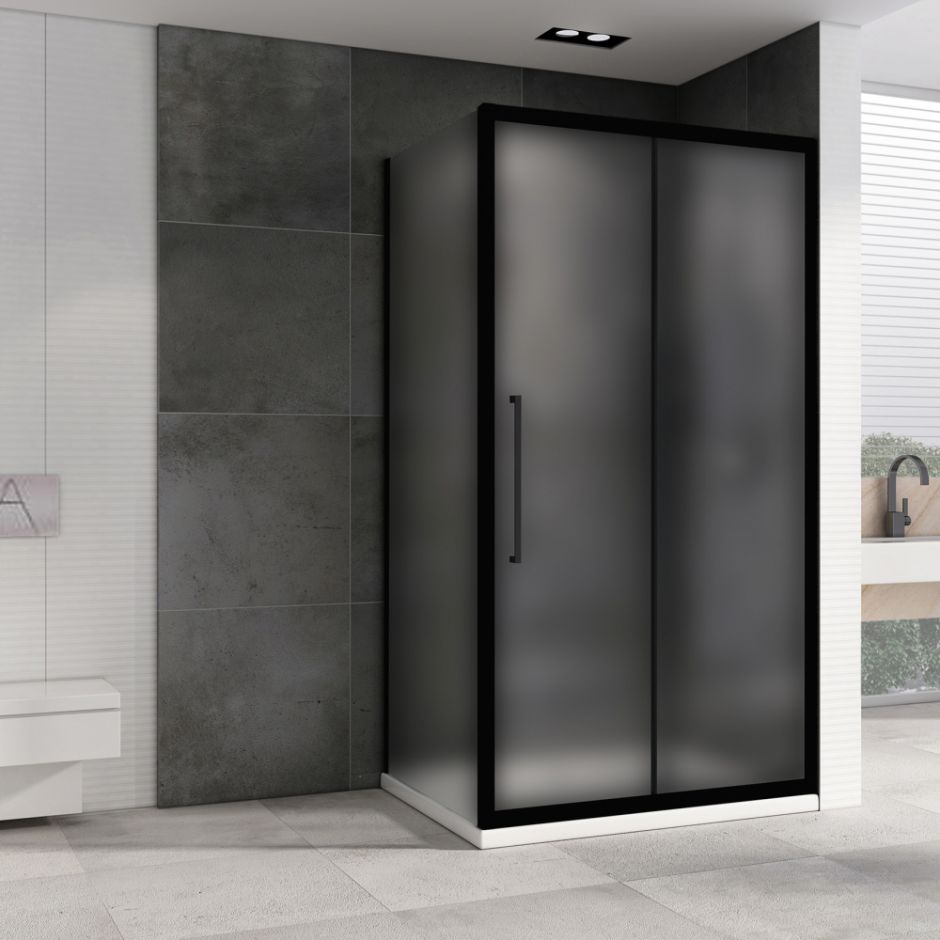 Душевой уголок ABBER Schwarzer Diamant AG30150BMH-S100BM 150х100 см ФОТО